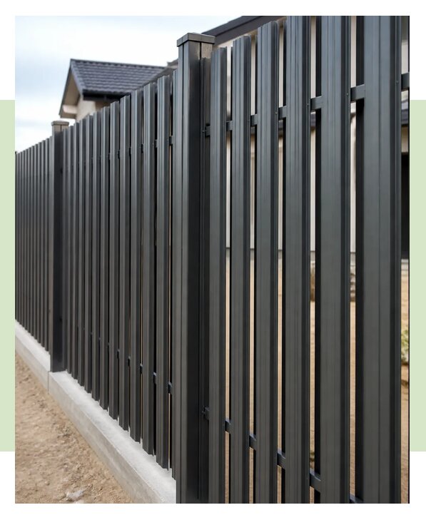 П образный металлический штакетник в Гукове по цене от 4928 р. | ЗаборЭксеперт-Гкв